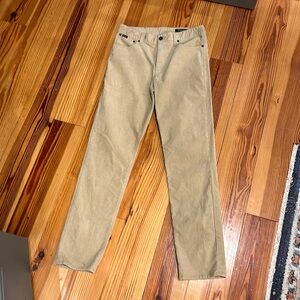 Boys POLO Ralph Lauren khaki corduroy pants - Size 18
